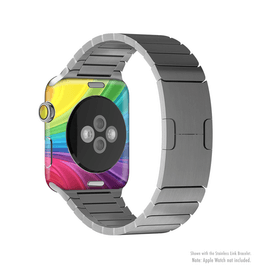 image-The Neon Colored Swirled Full-Body Skin Kit for the Apple Watch