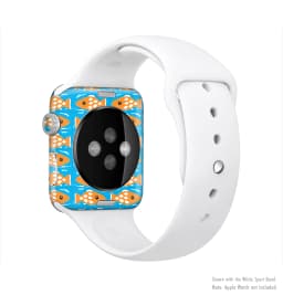 image-The Seamless Vector Gold Fish Full-Body Skin Kit for the Apple Watch