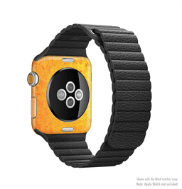 image-The Orange Vibrant Texture Full-Body Skin Kit for the Apple Watch
