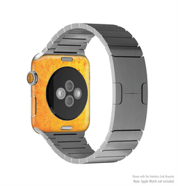 image-The Orange Vibrant Texture Full-Body Skin Kit for the Apple Watch