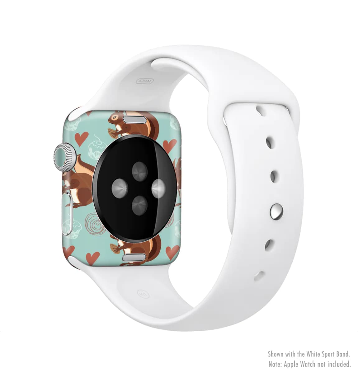image-The Vector Love & Nuts Squirrel Full-Body Skin Kit for the Apple Watch