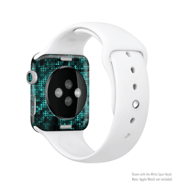 image-The Glowing Digital Green Dots Full-Body Skin Kit for the Apple Watch