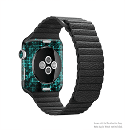image-The Glowing Digital Green Dots Full-Body Skin Kit for the Apple Watch