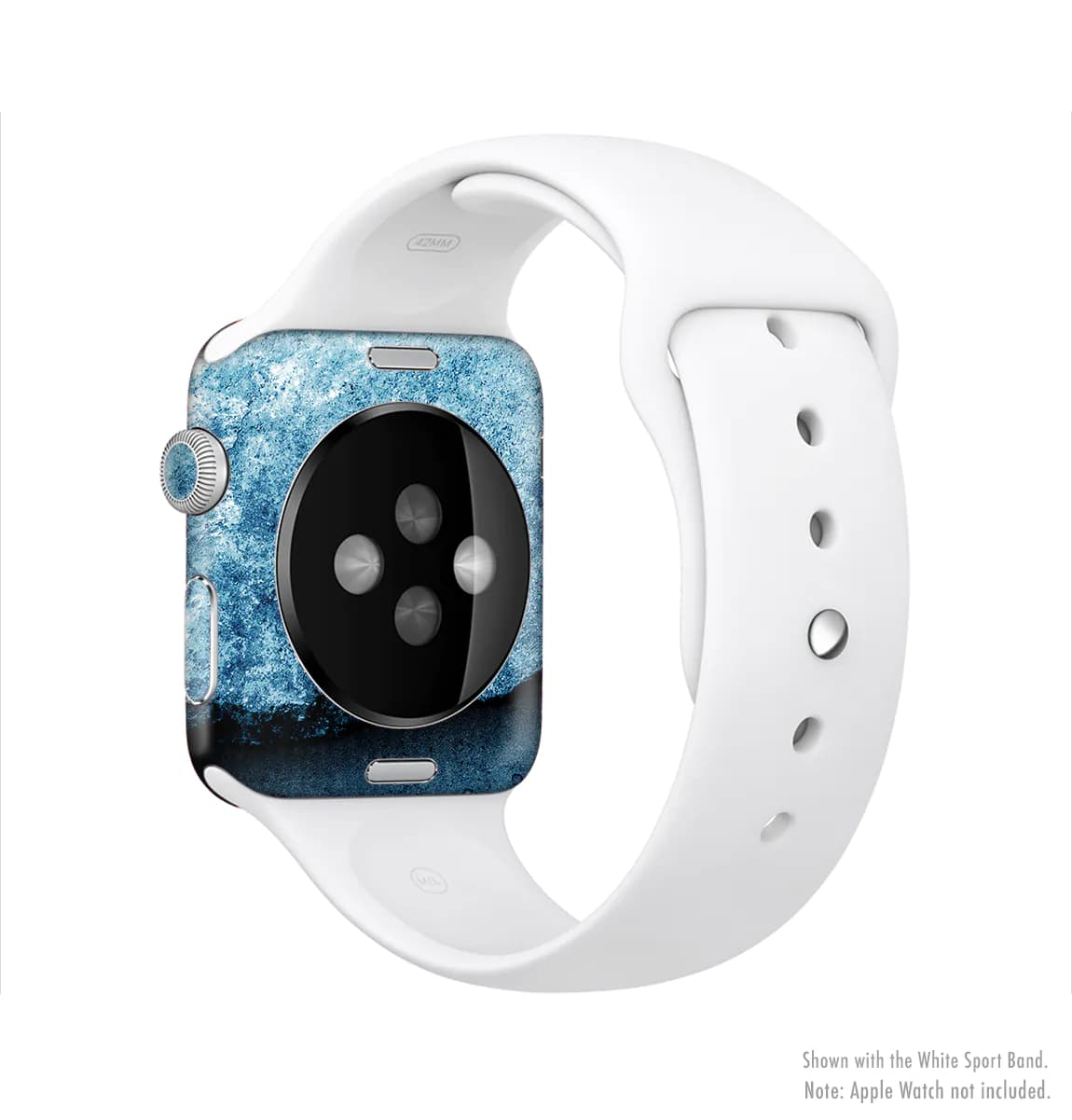 image-The Blue Broken Concrete Full-Body Skin Kit for the Apple Watch
