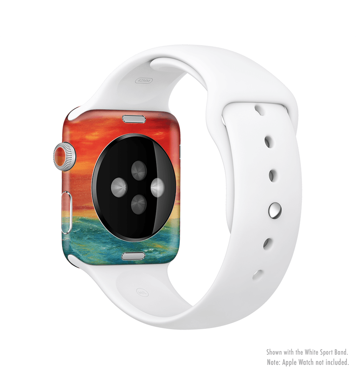 image-The Abstract Sunset Painting Full-Body Skin Kit for the Apple Watch