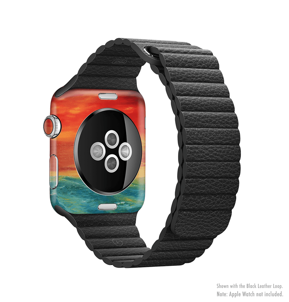 image-The Abstract Sunset Painting Full-Body Skin Kit for the Apple Watch