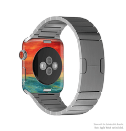 image-The Abstract Sunset Painting Full-Body Skin Kit for the Apple Watch