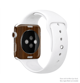 image-The Dark Walnut Wood Full-Body Skin Kit for the Apple Watch