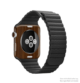 image-The Dark Walnut Wood Full-Body Skin Kit for the Apple Watch