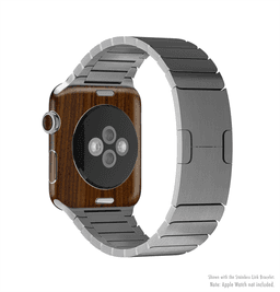 image-The Dark Walnut Wood Full-Body Skin Kit for the Apple Watch