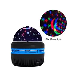image-LED Starry Sky Night Lights USB Rotating Projector Lamp Magic Ball Moon Star Christmas Lights Home Room Atmosphere Decorations