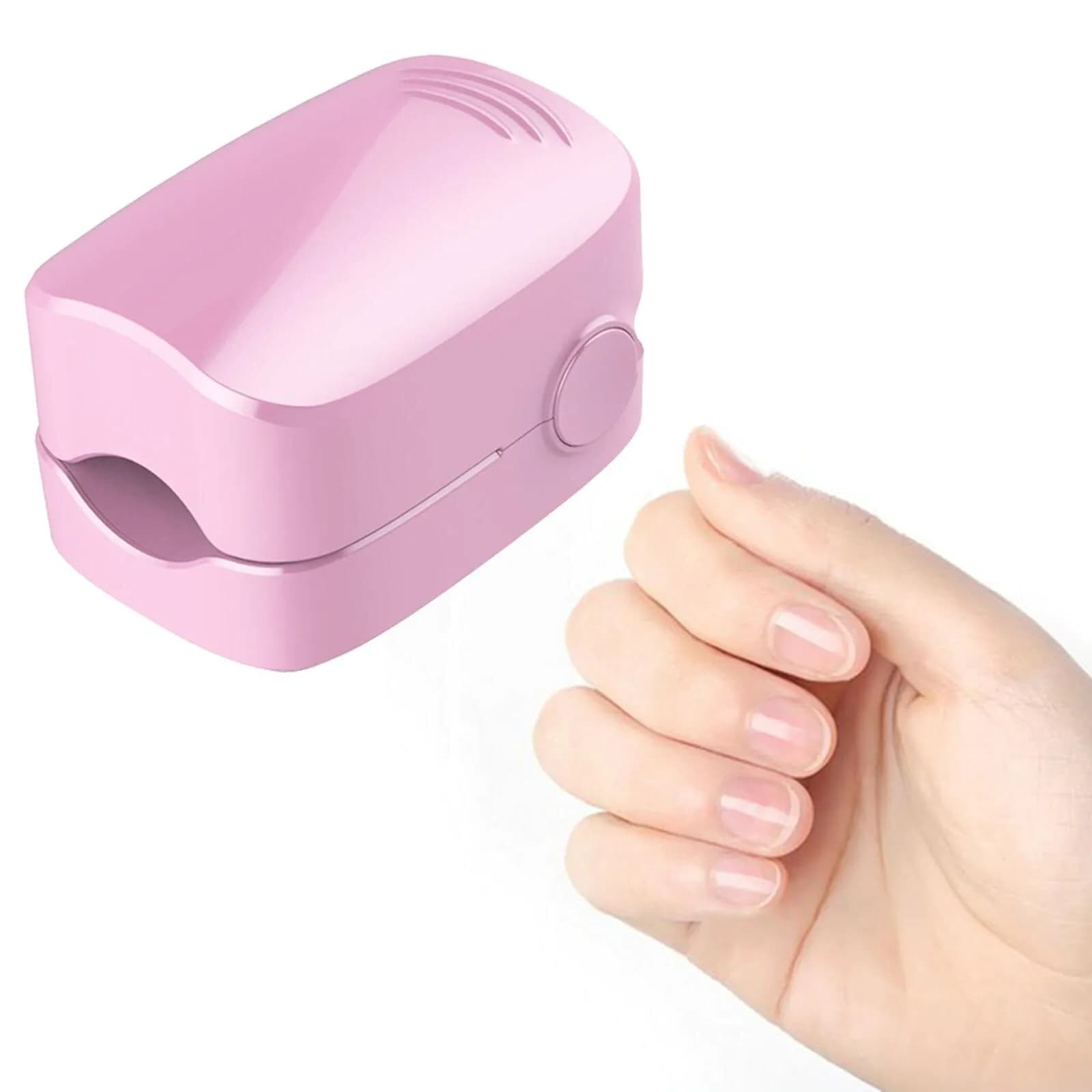 image-Dryer Lamp 30 Timer Fast Drying Portable 4 LEDs Manicure Light LED