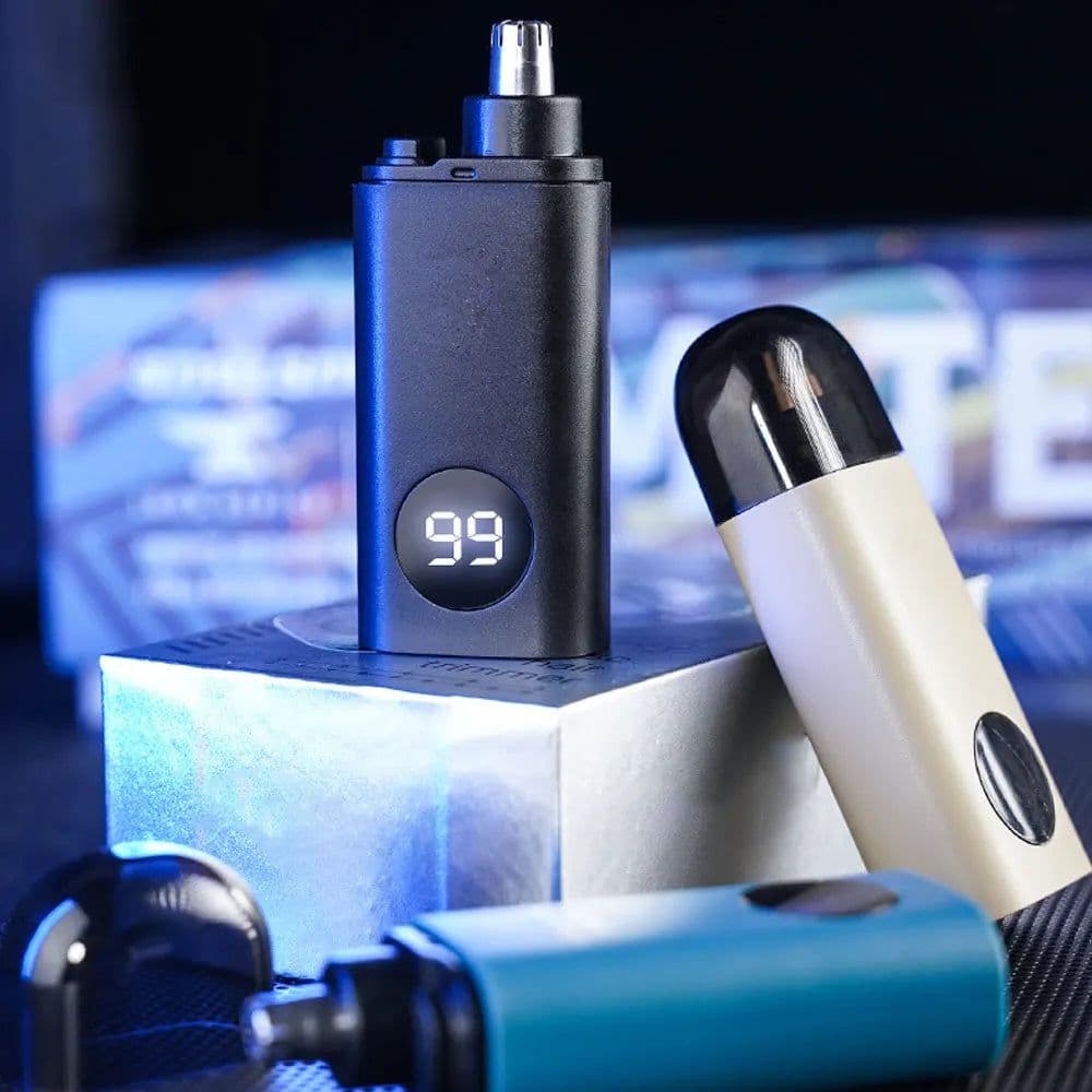 image-Rechargeable Nose Hair Trimmer Men's AND WOMEN'S Nose Hair Trimmer