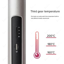 image-Cordless Hair Straightener Mini Portable Wireless Curler USB