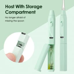 image-1 Set Baby Ear Cleaner Ear Wax Removal Tool Flashlight Earpick Ear