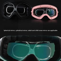 image-Prescription Ski Goggles Rx Insert Optical Adaptor Bendable Snowboard Flexible Universal Frame Tr90 Size Motorcycle Goggles