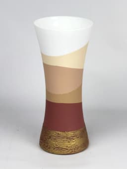 image-table brown art decorative glass vase 7756/300/sh235.1