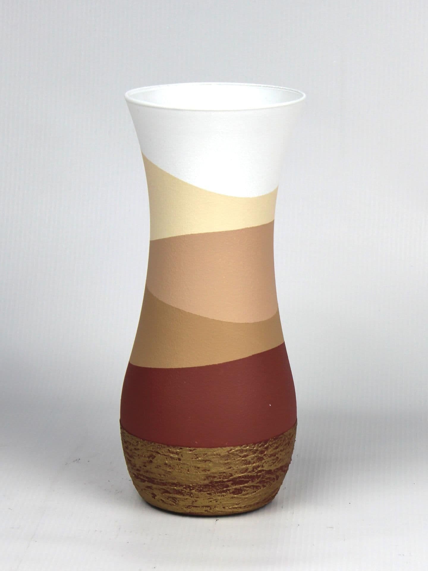 image-table brown art decorative glass vase 8268/260/sh235.1