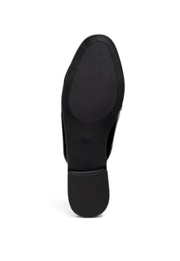 image-Gladioli Metal Buckled Fringe Detail Mules