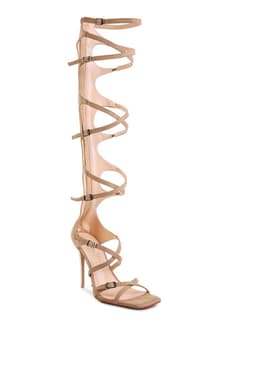 image-Gossip Dramatic Strappy Stiletto Heels