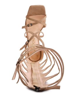 image-Gossip Dramatic Strappy Stiletto Heels