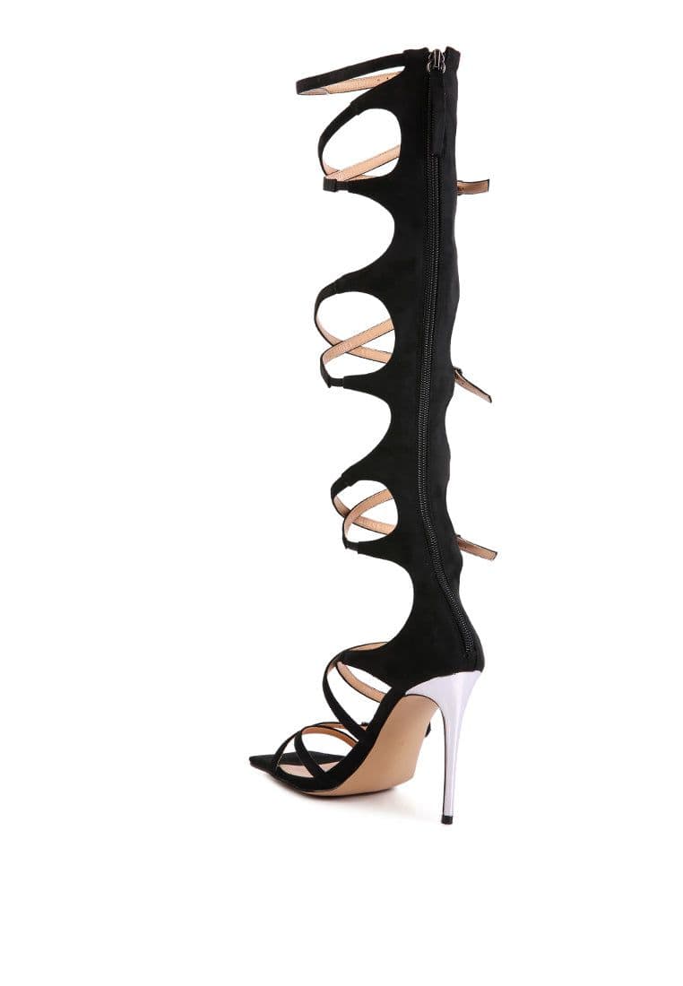 image-Gossip Dramatic Strappy Stiletto Heels