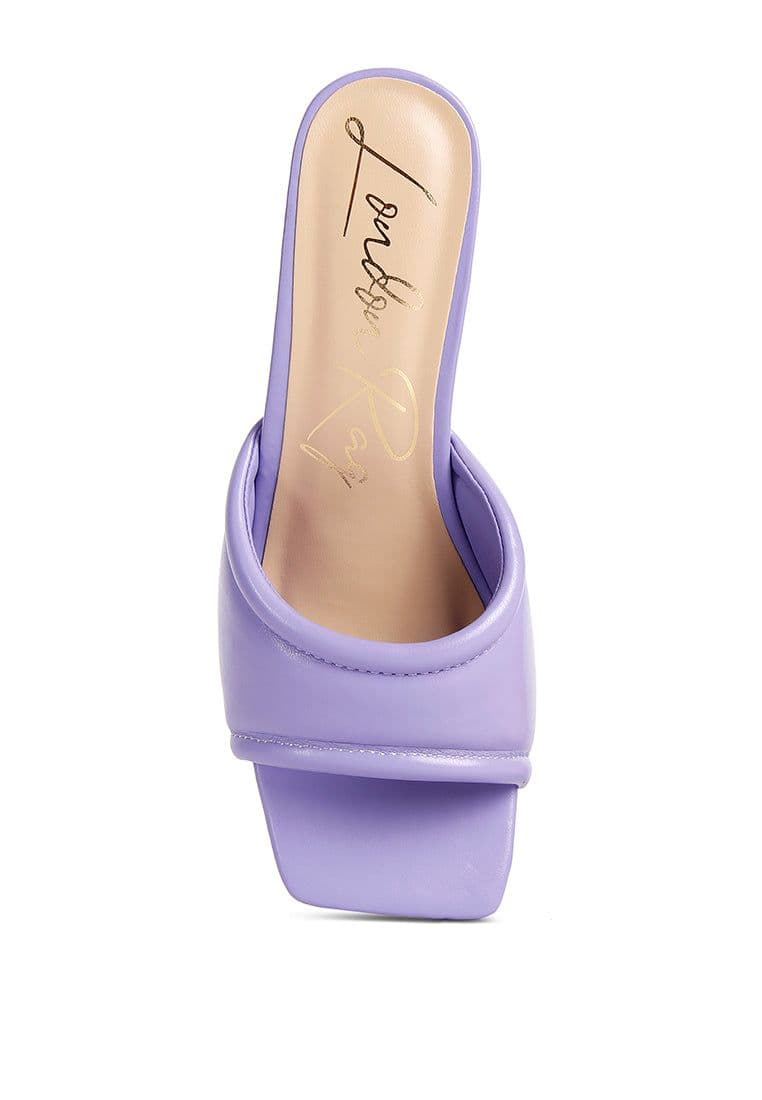 image-Celine Quilted Italian Block Heel Sandals