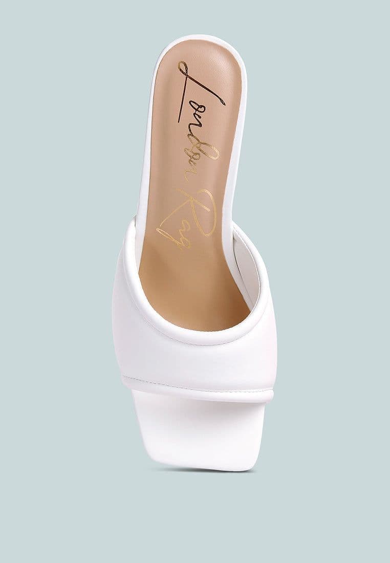 image-Celine Quilted Italian Block Heel Sandals