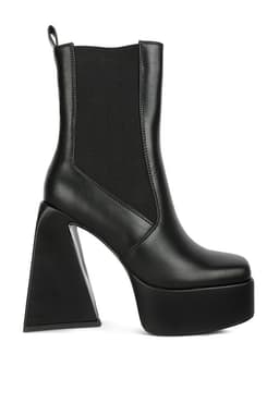 image-Frosty High Platform Block Heel Chelsea Boot