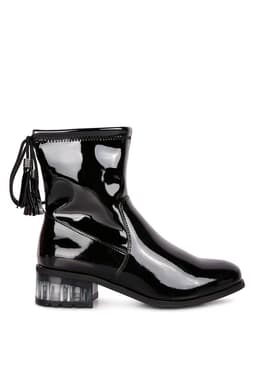 image-Cheer Leader Tassels Detail Ankle Boots