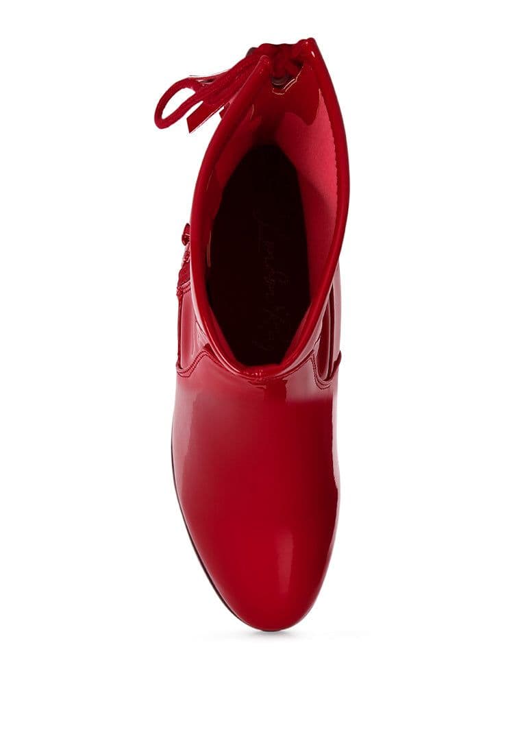 image-Cheer Leader Tassels Detail Ankle Boots