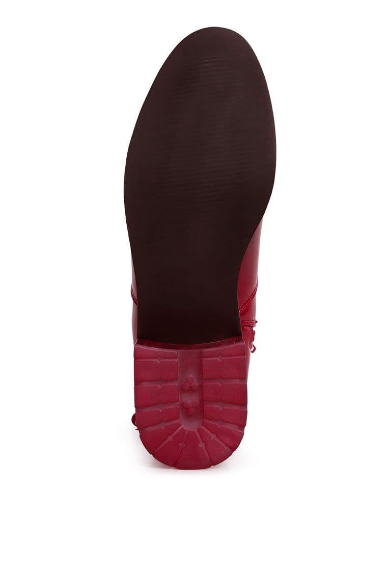 image-Cheer Leader Tassels Detail Ankle Boots