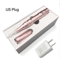 image-Rose Gold Professional Wireless Permanent Makeup Machine Pen Beauty Eyebrow Tattoo Machine