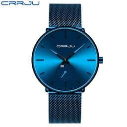 image-CRRJU Sports Mens slim Watches Top Brand Luxury Waterproof Sport Watch Men Ultra Thin Dial Quartz Watch Casual Relogio Masculino