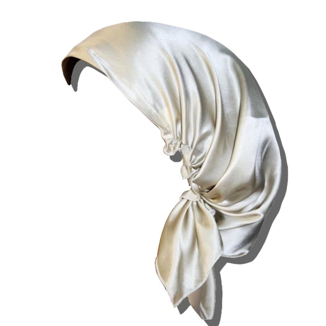 image-YOSMO Beautyfy Me 100% Silk Sleeping Hair Wrap– Small