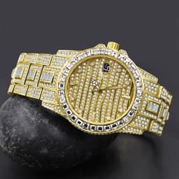 image-Copy of EXQUISITO HIP HOP METAL WATCH | 563151