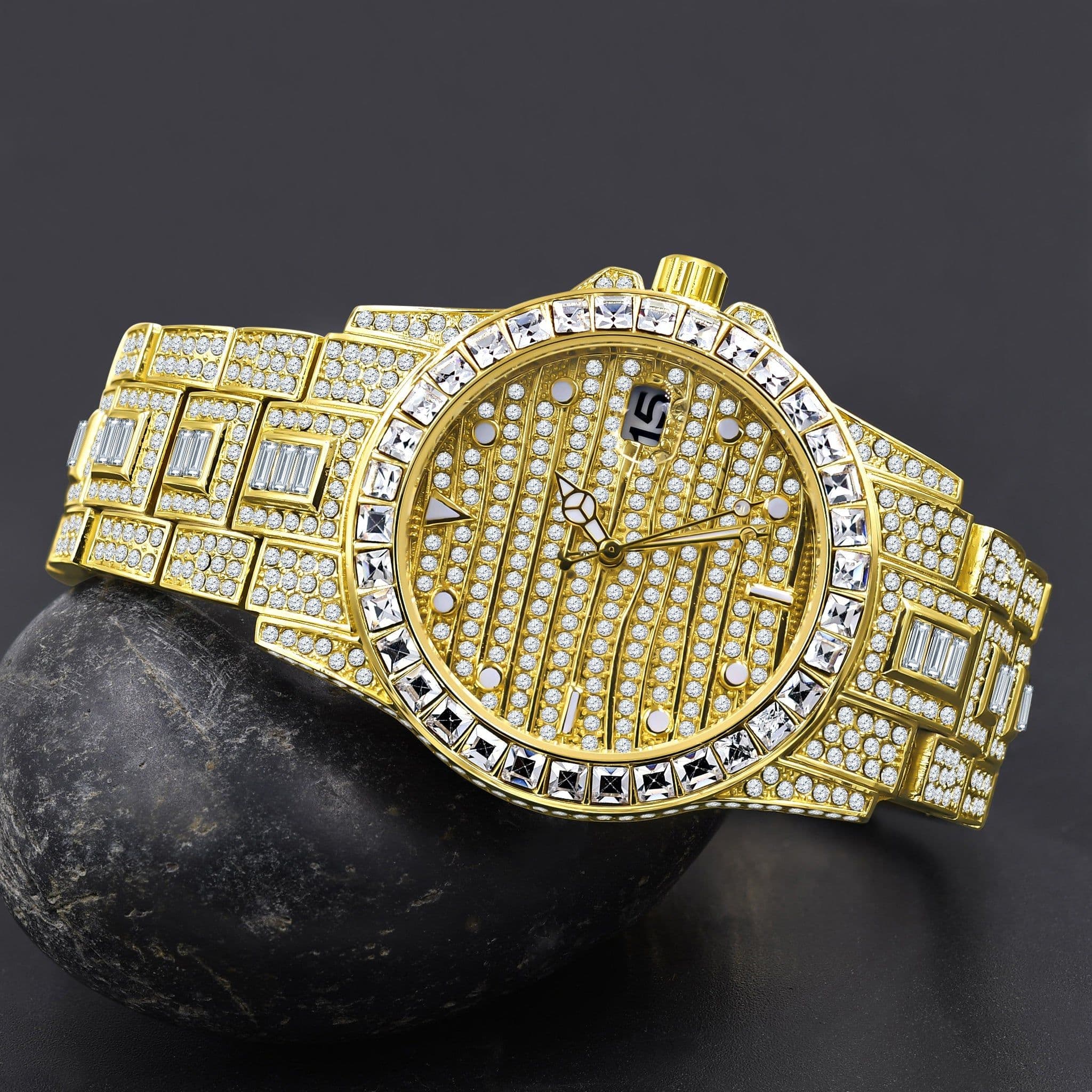 image-Copy of EXQUISITO HIP HOP METAL WATCH | 563151