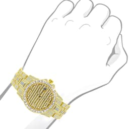 image-Copy of EXQUISITO HIP HOP METAL WATCH | 563151