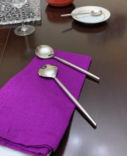 image-Vibhsa Silverware Flatware Table Spoons Set of 6