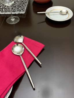 image-Vibhsa Silverware Flatware Table Spoons Set of 6