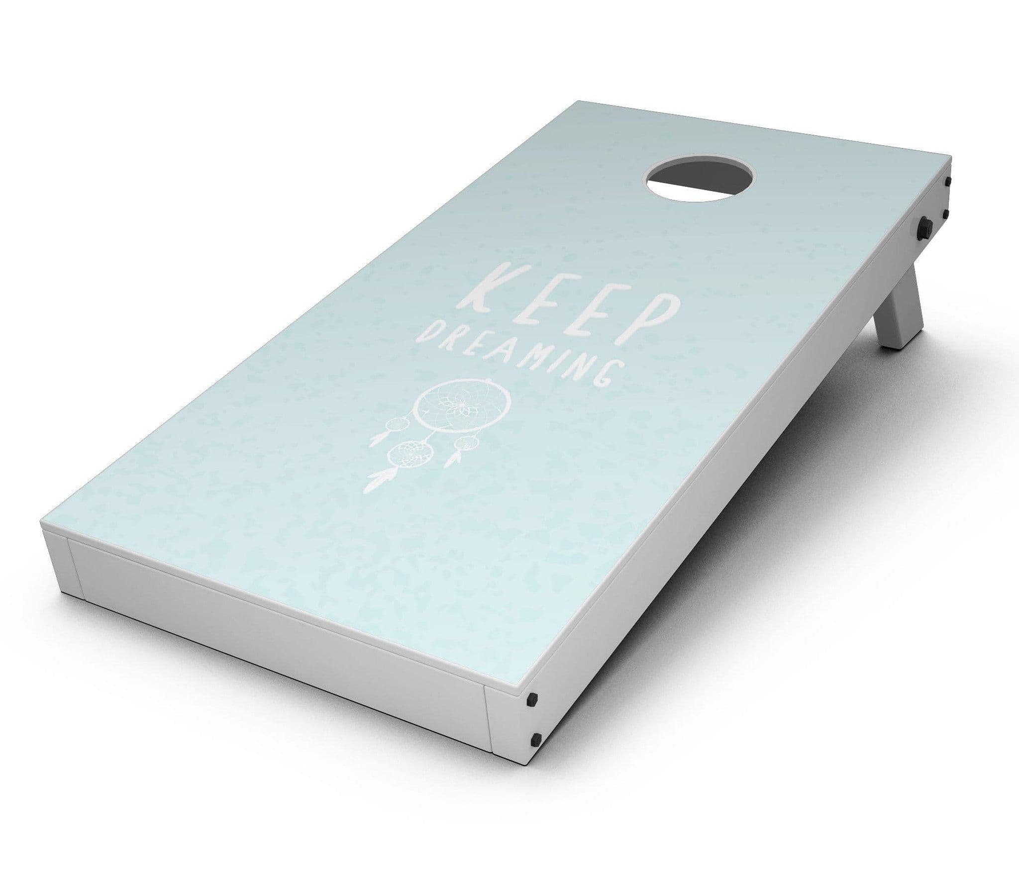 image-Keep Dreaming Dreamcatcher CornHole Board Skin Decal Kit