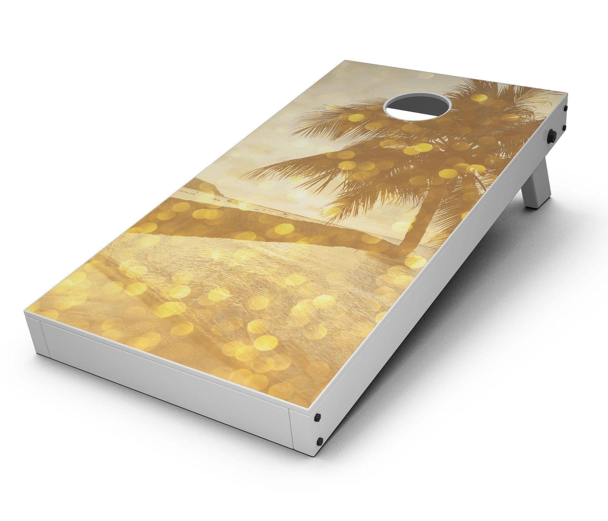 image-Sun-Kissed Day V1 CornHole Board Skin Decal Kit