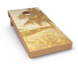 image-Sun-Kissed Day V1 CornHole Board Skin Decal Kit