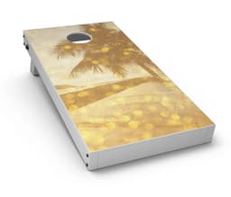 image-Sun-Kissed Day V1 CornHole Board Skin Decal Kit