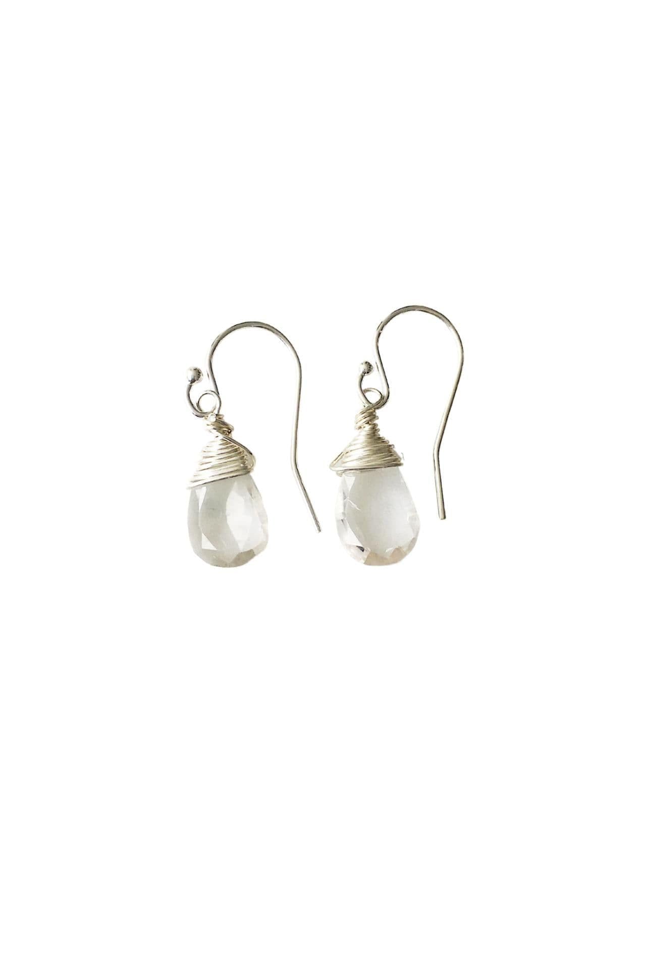 image-Jill Short Drop Earrings in Imperial Topaz
