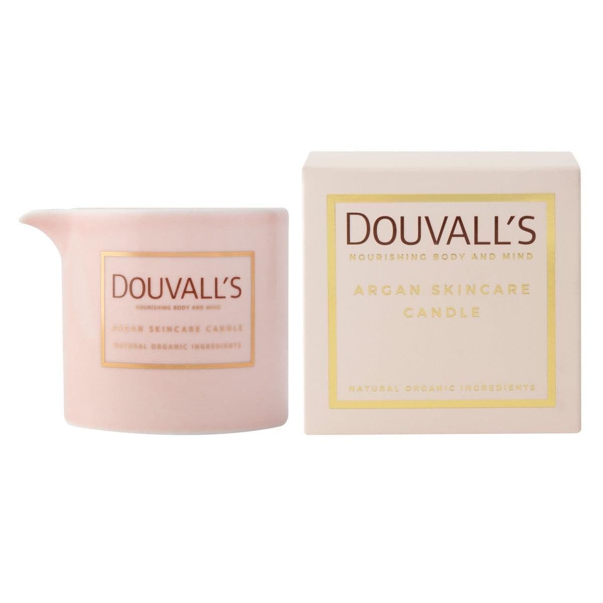 image-Argan Massage Candle - Orangery Orchard 180g | Intensely Nourishing and Hydrating Body Treatment