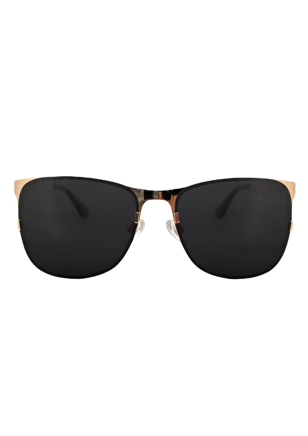 image-Titanium Wayfarer Sunglasses - V2 - 24K GOLD Plated