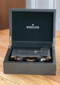 image-Titanium Wayfarer Sunglasses - V2 - 24K GOLD Plated