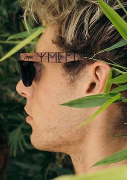 image-Eyewood | Engraved wooden sunglasses - Viking Runes - Sweden