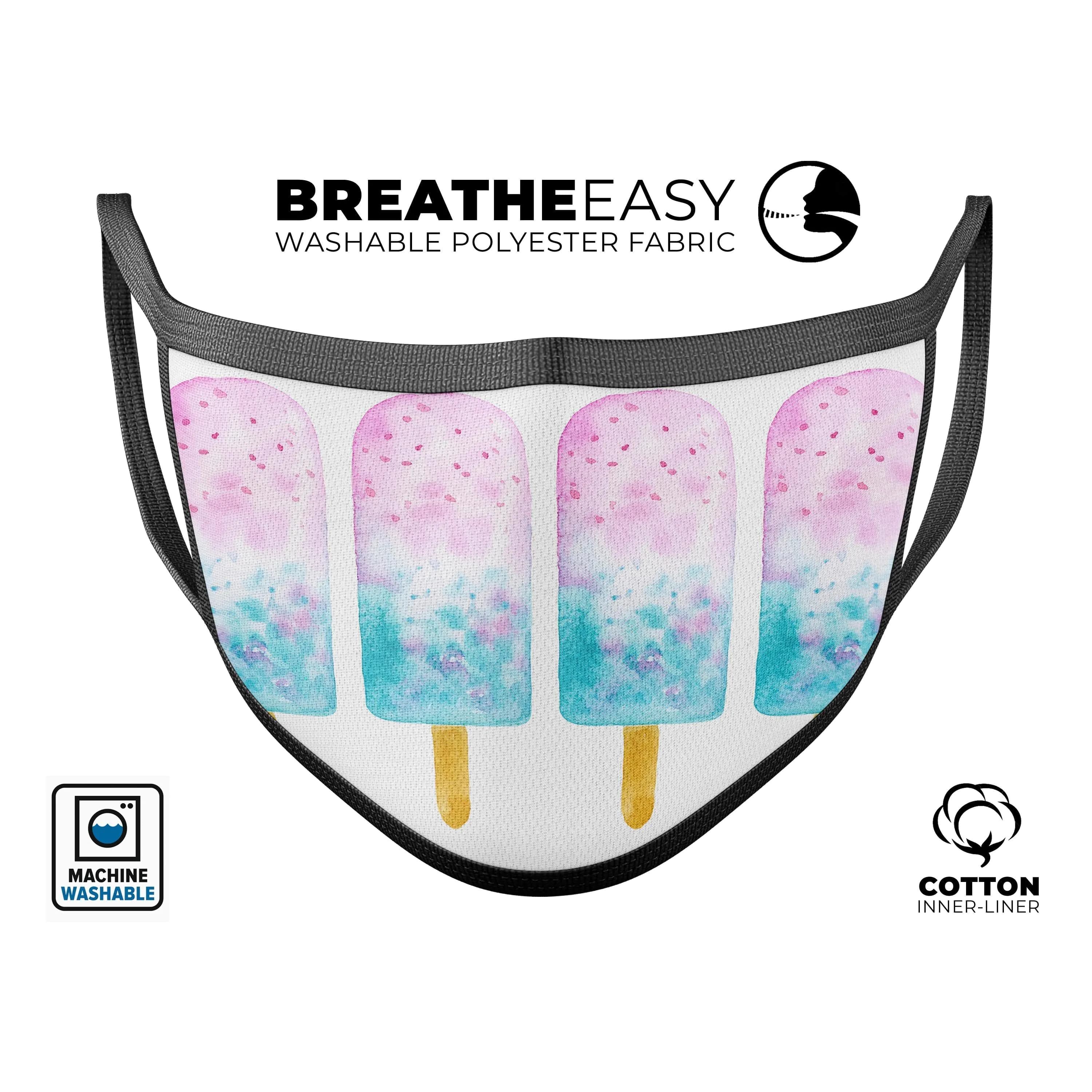 image-Summer Mode Ice Cream v7 - Made in USA Mouth Cover Unisex Anti-Dust